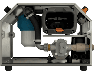 CEMO Station de traitement d'eau mobile aquaS 30 APready, compatible avec le système de batteries STIHL AP