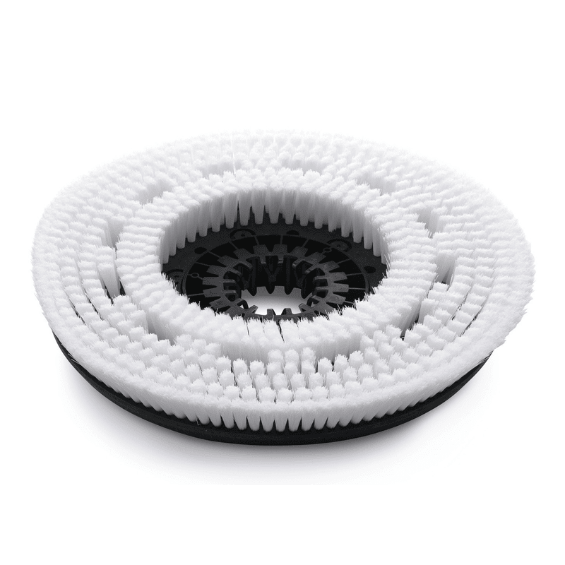Kärcher Scheibenbürste, sehr weich, weiss, 230 mm, 2 Stück, für Scheuersaugmaschine K-Mop 46 Bp