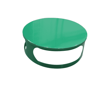 Accessoires pour les poubelles en béton - Couvercles disponibles en différentes couleurs