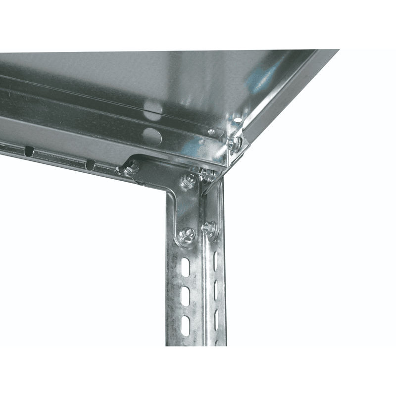Schulte Rayonnage à tablettes MULTIplus85 avec renforts d'angle, utilisable des deux côtés, différentes versions