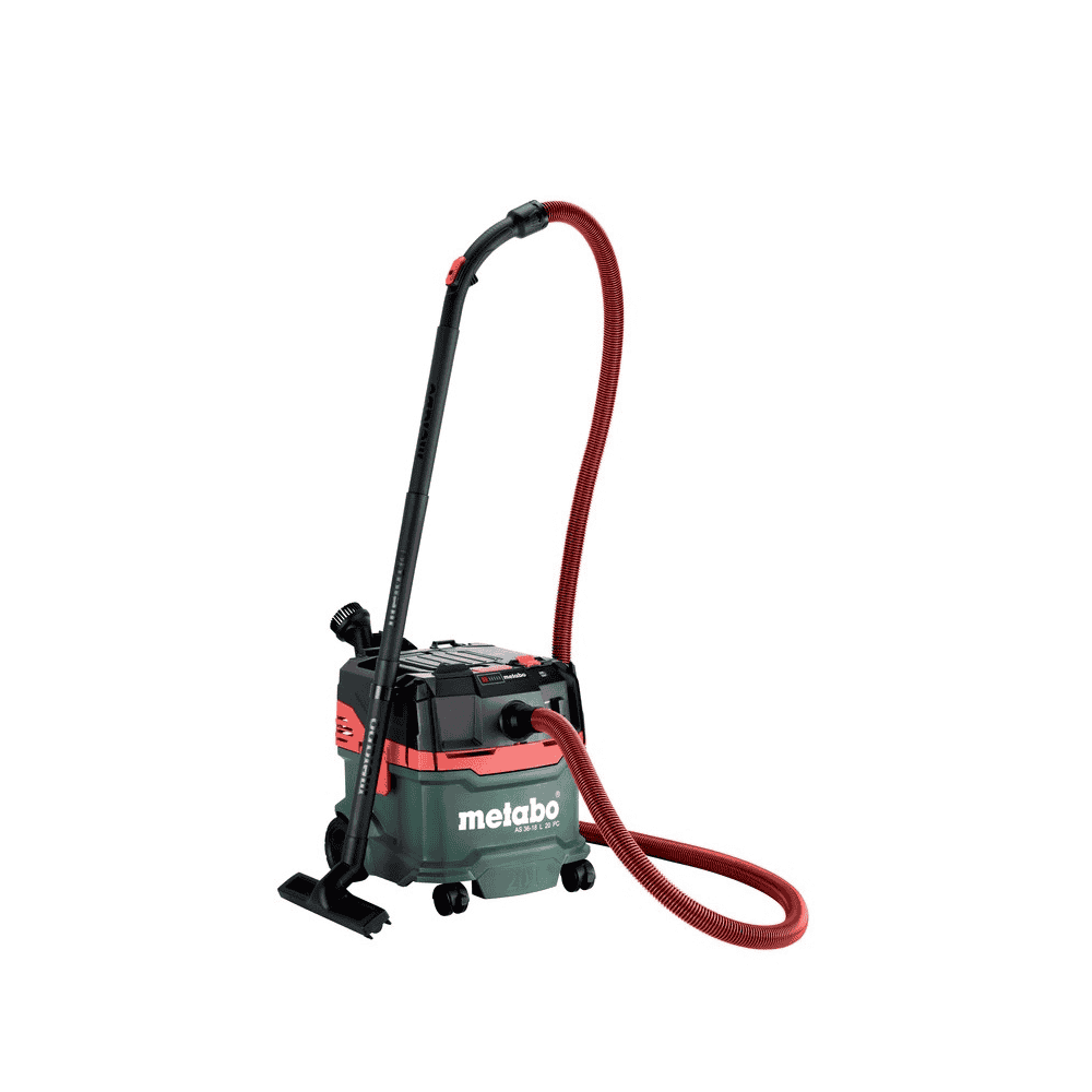 Metabo Akku-Sauger AS 36-18 L 20 PC, 18 V mit manueller Filterabreinigung