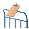 Ecritoire DIN A4 verticale - Accessoire pour chariots de transport, chariots préparateurs etc. 