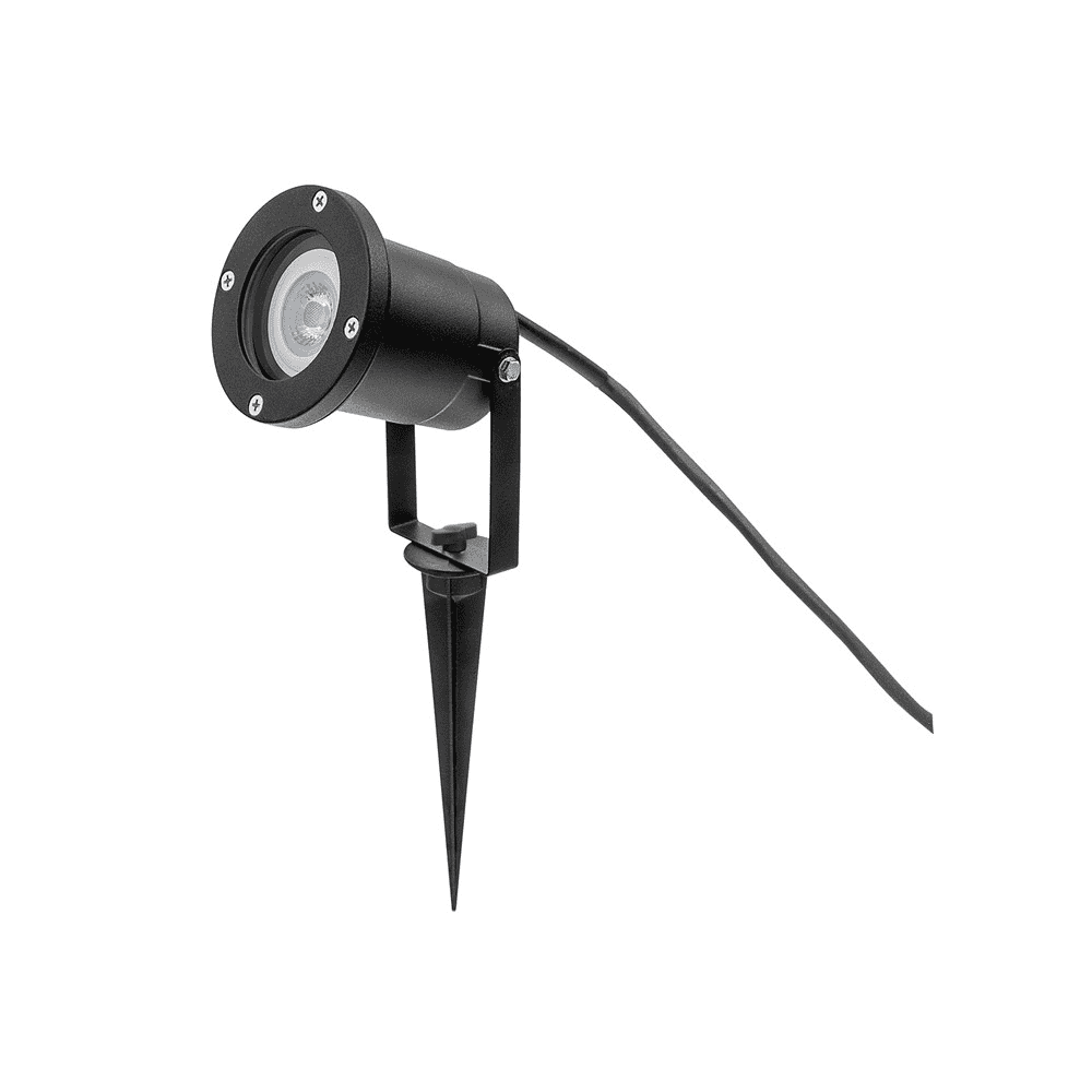 Steffen GardenLine Spot mit LED-Lampe 6W, 480lm, 2700K, H05RN-F, T12