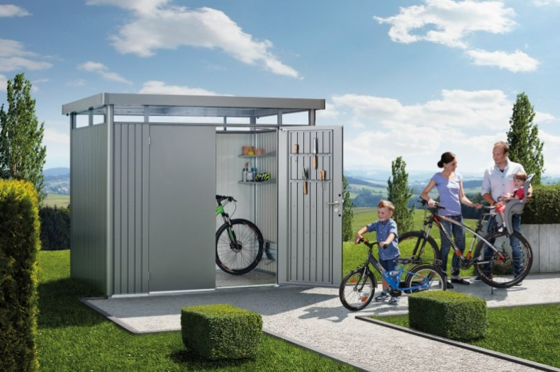 biohort Alu-Bodenplatte zu Gerätehaus HighLine, 6 Grössen
