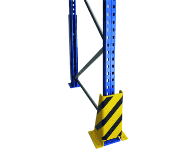 Schulte Rammschutz-Ecke U-Form mit Schraubanker, gelb/schwarz, in 2 Grössen