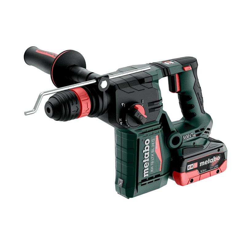 Metabo Akku-Hammer KH 18 LTX BL 24 Q, 18 V mit Quick-Wechselfutter, in zwei Ausführungen