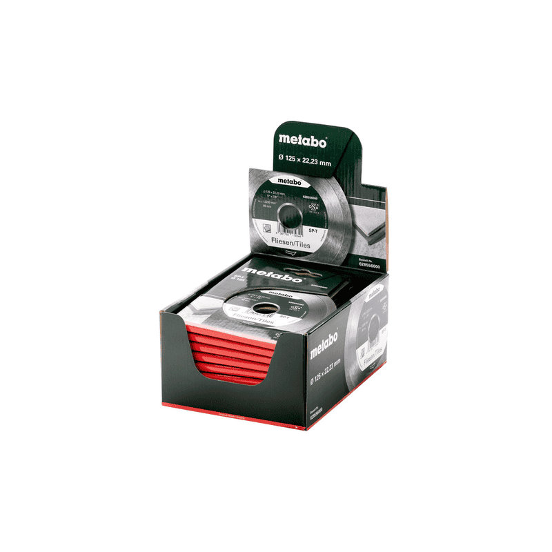 Metabo Meule de tronçonnage diamantée "SP-T" Carrelage, 125 x 22,23 mm