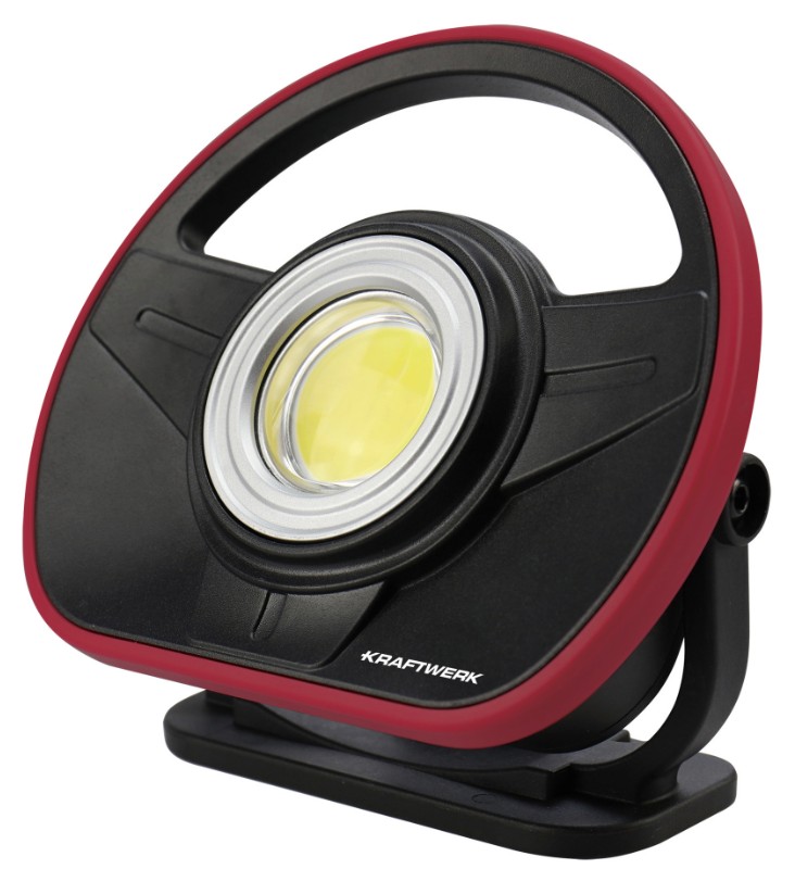 KRAFTWERK PRO LINE LED Arbeitsleuchte W1000 , 170° schwenkbar, IP65, 7.4 V Akku