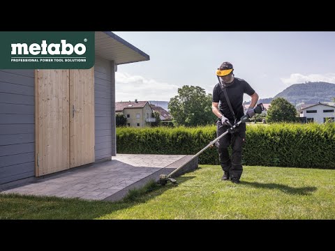 Metabo Akku-Rasentrimmer RTD 18 LTX BL 30, 18 V ohne Akku, mit Rundgriff