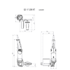 Metabo Set de satineuse SE 17-200 RT, 1700 W