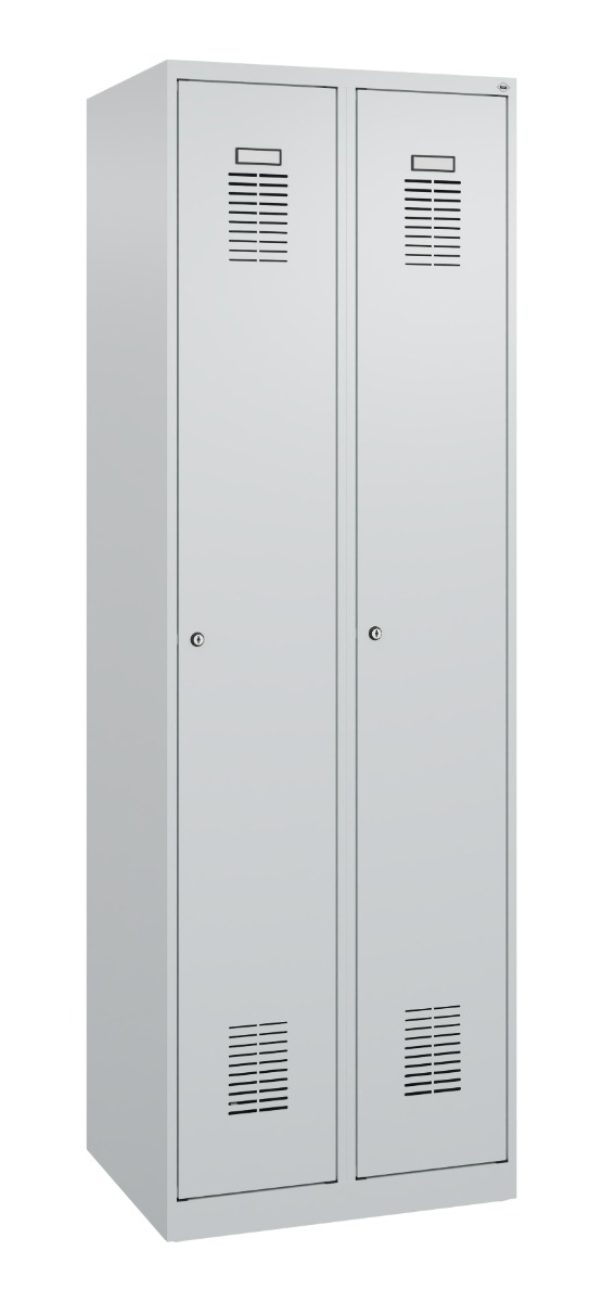 C+P Vestiaire Basis PLUS, en acier, h x l x p 1850 x 600 x 500 mm, en diverses versions