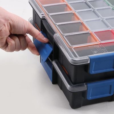 Bedrunka+Hirth Flex-Box-Kunststoff - 36 Fächer, 440 x 355 x 76 mm