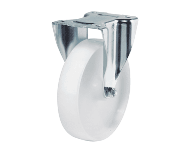 Roue en polyamide, fixe