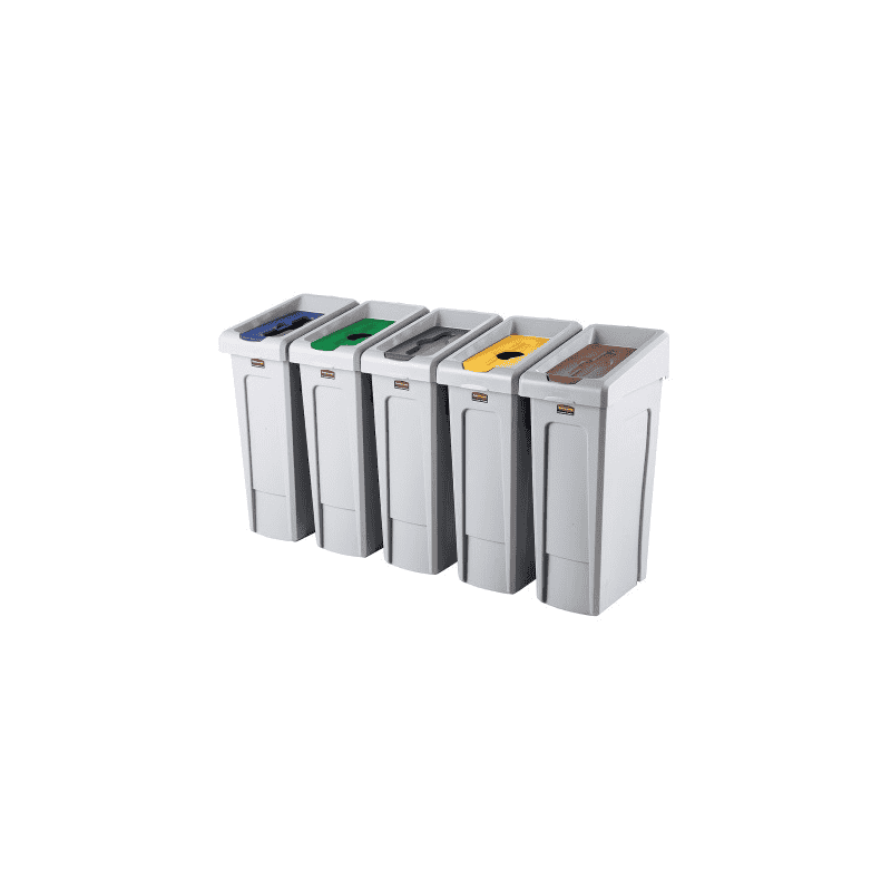 Poubelle hygiénique Slim Jim, LxLxH 290 x 520 x 780 mm