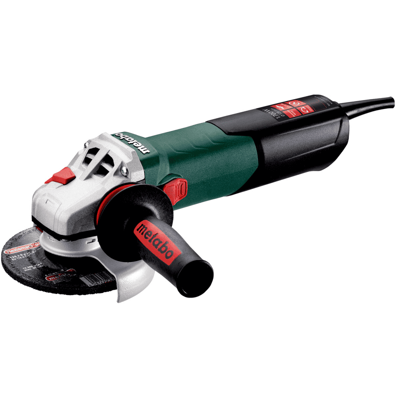 Metabo Winkelschleifer WEV 17-125 Quick, mit Drehzahlregelung und Schnellspannmutter, 1700 Watt