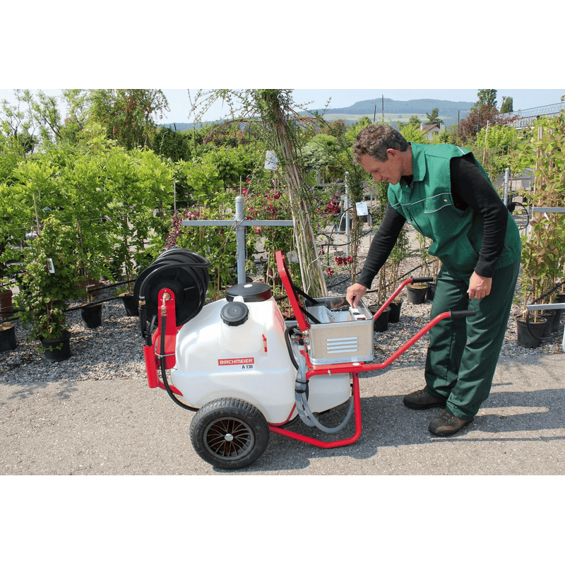 Birchmeier Akku-Schubkarren-Sprühgerät A 130 AC, Füllmenge 130 l, 18 V in drei Ausführungen