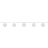 Steffen GardenLine LED Lampion-Lichterkette warmweiss, 5.5 m, 10 x 0.06 W, 2700K, IP55