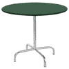 Schaffner Table de jardin ronde Rigi, résistante aux intempéries, rabattable et stable, en diverses exécutions