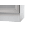 Aktenschrank Rhone mit Milchglastüren, 800 x 420 x 2004 mm, Rahmen silber, in diversen Farben