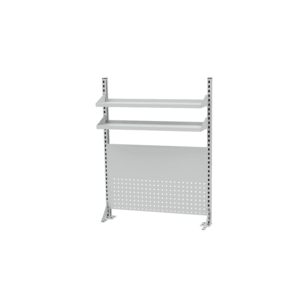 Bedrunka+Hirth Multi-Wand-Aufbau für Mobile Werkbänke, BxTxH 1000 x 220 x 950 mm