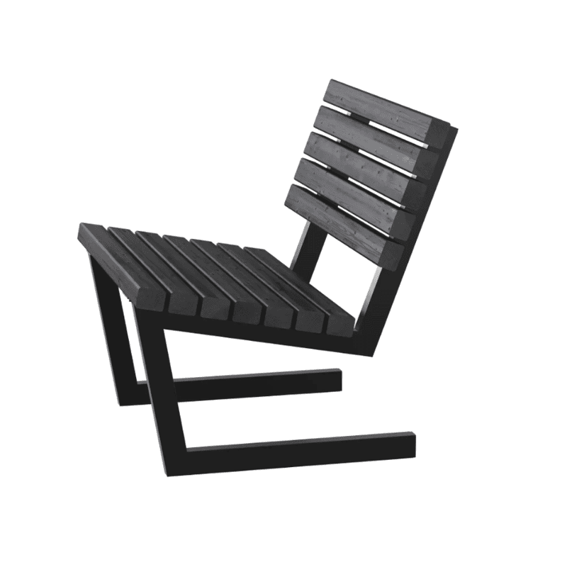 PLUS Fauteuil Siesta Living, 75 cm, disponible en deux coloris