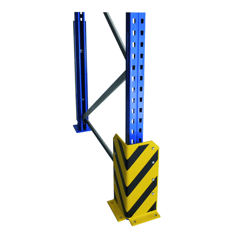 Schulte Rammschutz-Ecke L-Form mit 4 Schraubanker, gelb/schwarz, in 2 Grössen