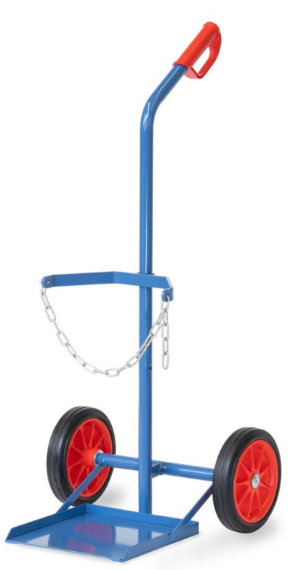 Fetra Stahlflaschenkarre für 1 Propangasflasche 11 kg Ø 300 mm oder 33 kg Ø 318 mm