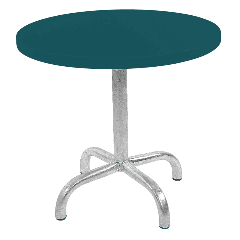 Schaffner Table d'appoint Säntis avec plateau métallique, en diverses couleurs