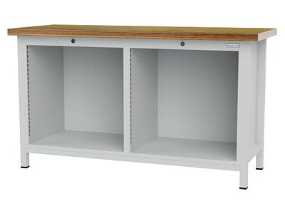 Bedrunka+Hirth Établi à caisson Boîtier, R 24-16, l x p x h 1500 x 600 x 859 mm