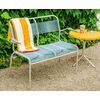 Schaffner Banc double Spaghetti Säntis avec accoudoirs, L x P x H 1070 x 580 x 850 mm, disponible en plusieurs versions