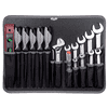 KRAFTWERK BASIC-Werkzeugkoffer, inkl. Werkzeug, B147, 1/4"+1/2", 158-teilig