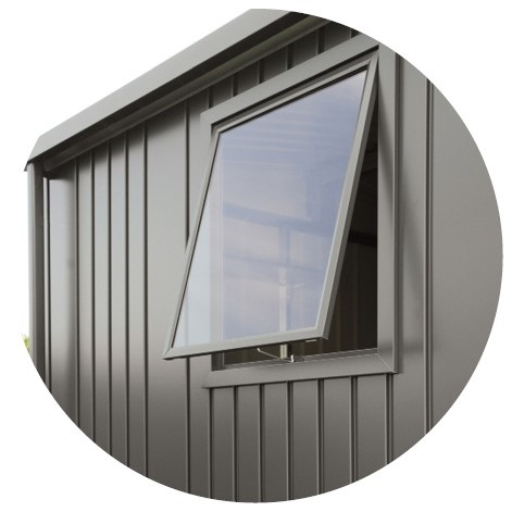Biohort Gerätehaus AvantGarde® Window Edition, inkl. gratis Fensterelement