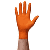 Nitril Einweghandschuhe GoGrip, Packung à 50 Stück, orange, in diversen Grössen
