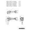 Metabo Akku-Winkelschleifer WVB 18 LTX BL 15-125 Quick, 18 V, mit 2 x 5.5 Ah LiHD Akkus, Schnellladegerät ASC 145 und metaBOX 165 L