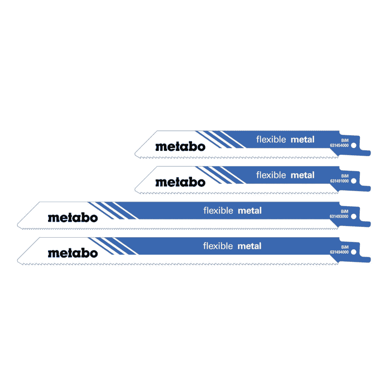 Metabo Säbelsägeblatt-Set "metal", 20-teilig