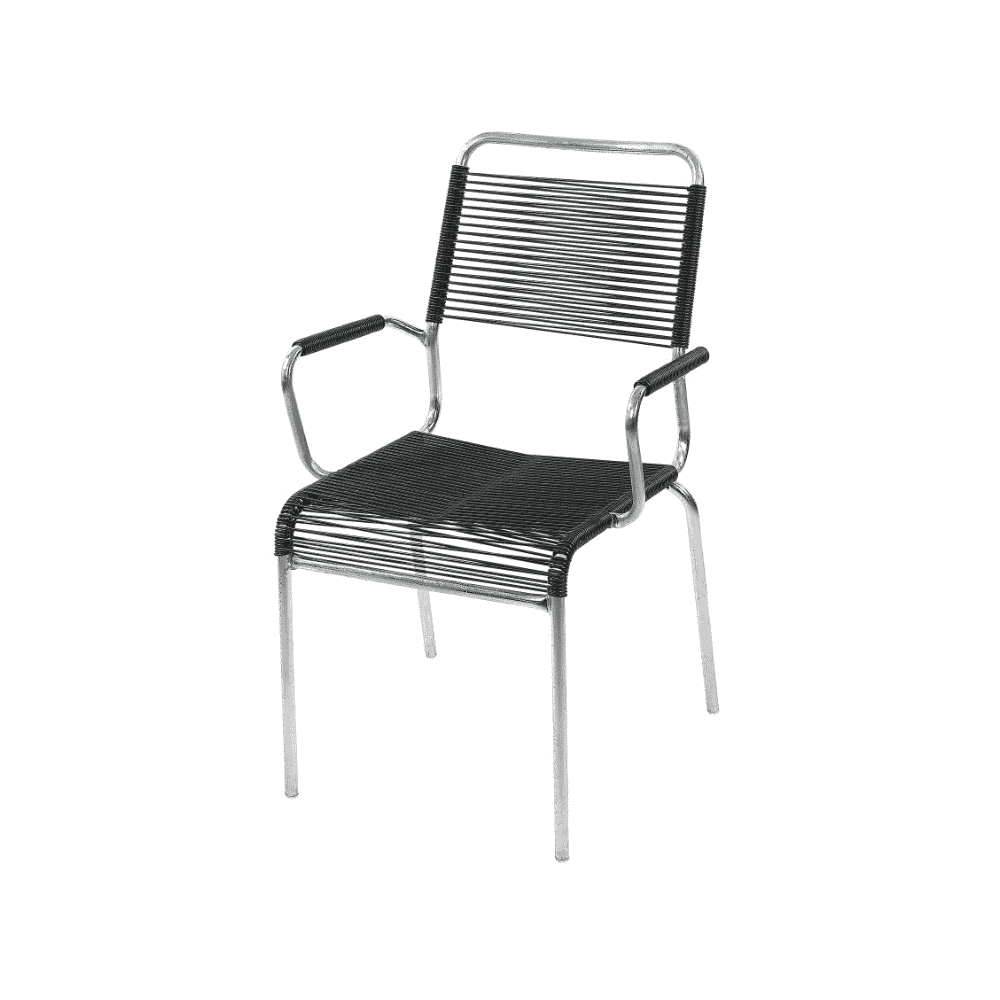 Schaffner RIGI Chaise design spaghetti pour la gastronomie et la terrasse, en diverses exécutions