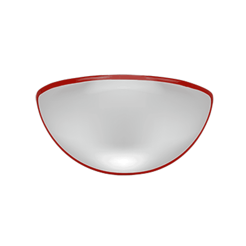 Miroir de sécurité Explorer en acrylique, testé par le TÜV et résistant au vent, en 2 tailles