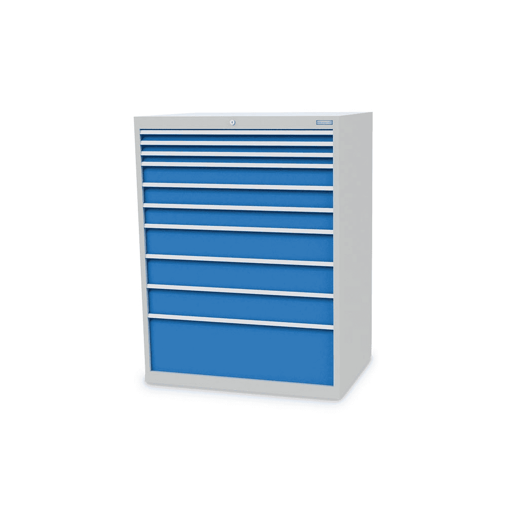 Bedrunka+Hirth Armoire à tiroirs, profondeur 736 mm, R 36-24, nombre de tiroirs 10