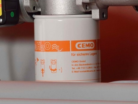 Filter mit Wasserabscheider für CUBE 5'000 l