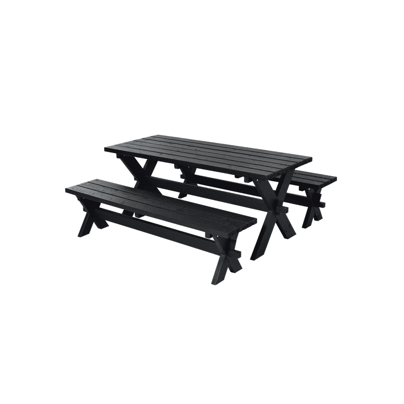 Nostalgie Plankengarnitur diverse Farben, 1770 x 1810 x 720 mm