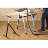 Support à roulettes en métal, charge max. 60 kg, hauteur réglable en continu, 380 x 1000 mm