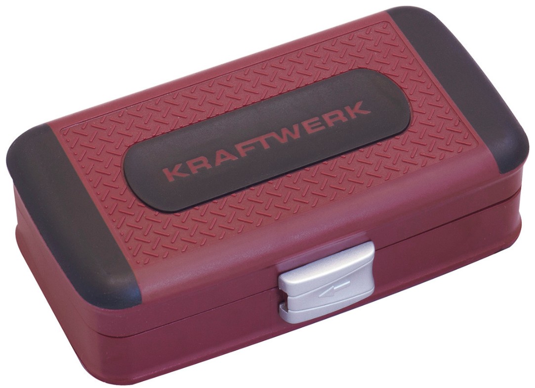 KRAFTWERK PRO LINE Steckschlüssel-Satz 1/4", 38-teilig, mit Umschaltknarre und Zubehör