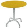 Schaffner Table d'appoint Säntis avec plateau métallique, en diverses couleurs