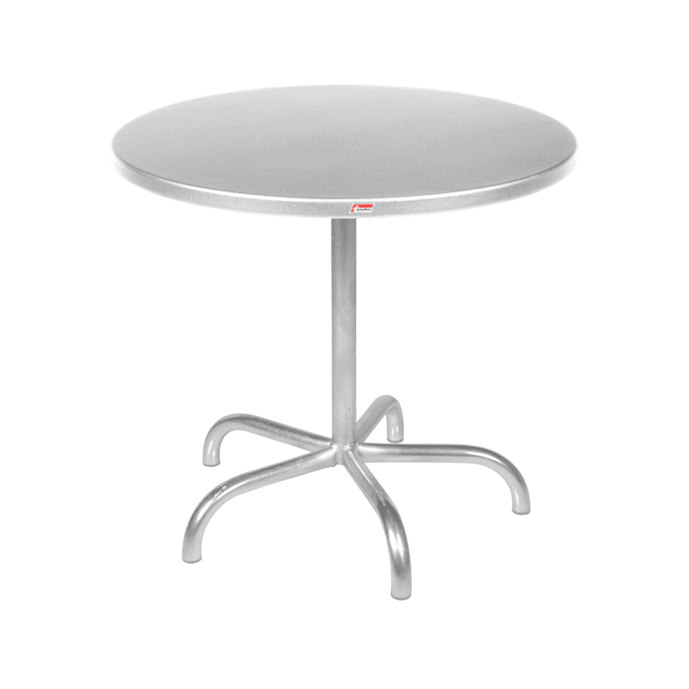 Schaffner table de jardin ronde Säntis, Ø 800 mm, en diverses couleurs