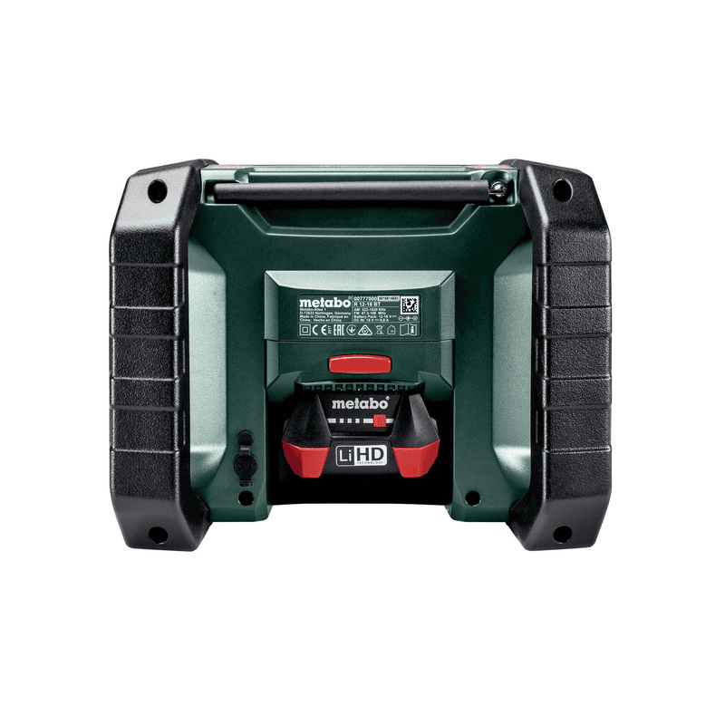 Metabo Akku-Baustellenradio R 12 - 18 DAB+ BT, 12 - 18 V, ohne Akku