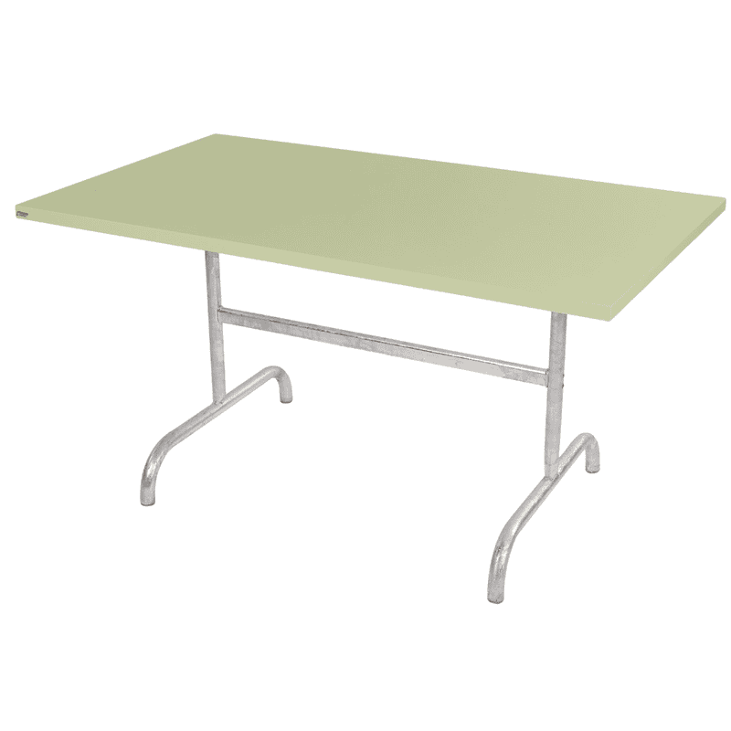 Schaffner Table métallique SÄNTIS, design rétro, en divers modèles