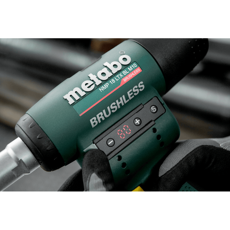 Metabo Riveteuse à inserts à batterie NMP 18 LTX BL M10, 18 V en trois versions