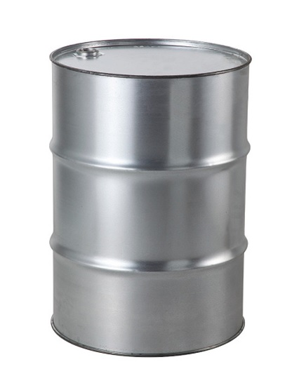 Metallfass mit 1 Stopfen im Boden - für flüssige Stoffe, Ø 595 mm