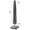 Platinum AeroCover Schutzhülle für Sonnenschirme mit Mittelmast, Höhe 2150 mm, Durchmesser 300/400 mm