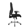 Chaise de bureau Topstar Open X avec dossier en résille et accoudoirs, noir